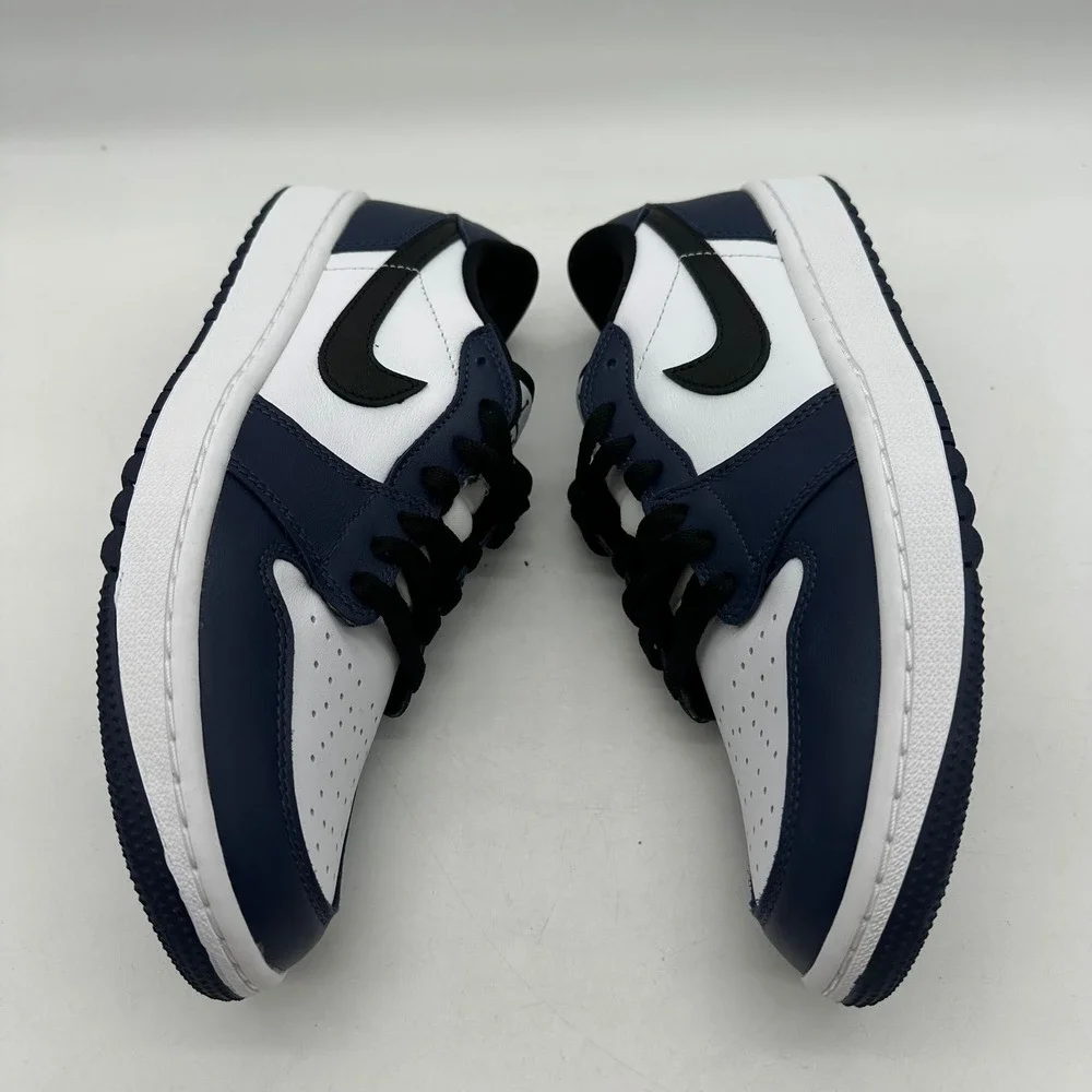 Nike DD9315-104 Mens Size 9 Air Jordan 1 Low Golf Shoes Midnight Navy Sneakers